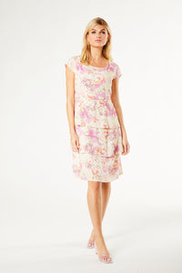 MICHA Rose Print Dress