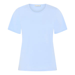 MICHA Sky Blue Cotton T-Shirt