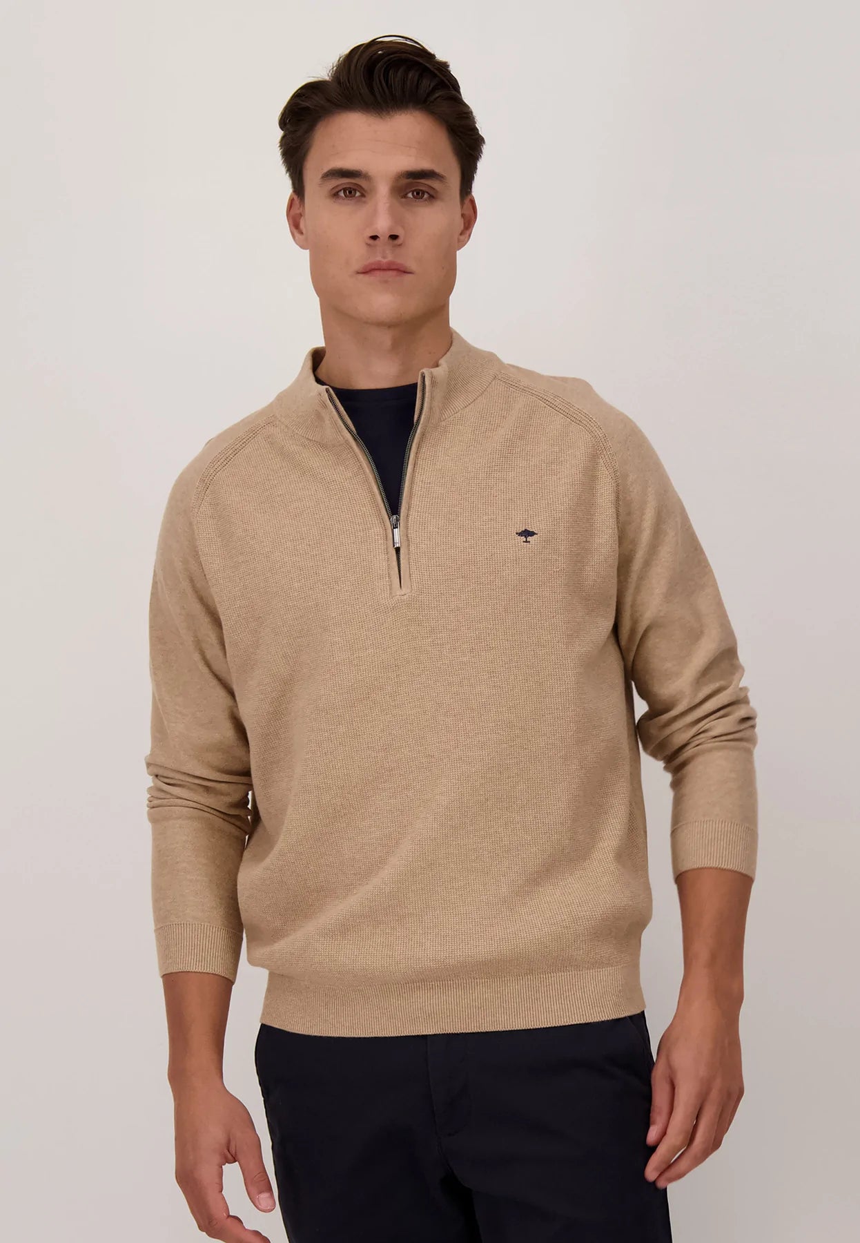 Fynch hatton zip deals cardigan