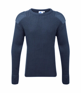 Crew Neck Combat Jumper Navy - Fort Workwear