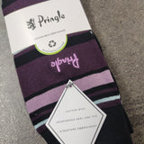 PRINGLE Black Cotton Rich Crew Socks 3 Pair Pack