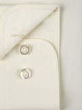 DANIEL GRAHAME Cream Long Sleeve Formal Shirt 15600/92