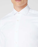 Remus Uomo White Seville Long Sleeve Formal Shirt 18626/01