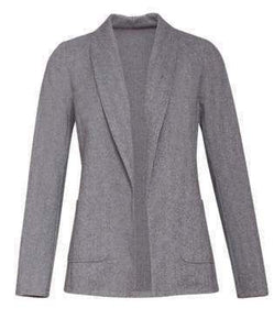 Casual Grey Blazer - Smashed Lemon