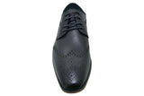 Nyland Black Leather Shoe - Paolo Vandini