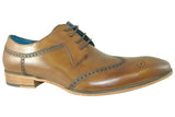 Nyland Tan Leather Shoe - Paolo Vandini