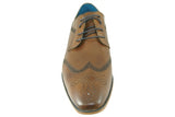 Nyland Tan Leather Shoe - Paolo Vandini