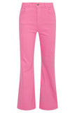 SMASHED LEMON Hot Pink Flared Jeans