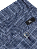 Blue/Navy Check Greg Trousers - 1880 Club