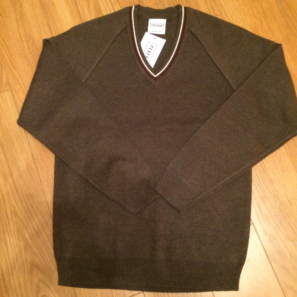 Boys Grey V-Neck Jumper - St. Paul's High School