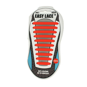 Red No Tie Shoelace - Easy Lace