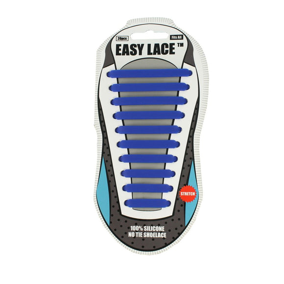 Blue No Tie Shoelace - Easy Lace