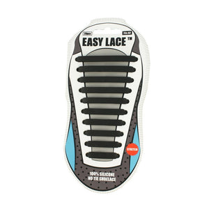 Black No Tie Shoelace - Easy Lace