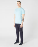 Remus Uomo Light Blue Short Sleeve Casual Top 53121A/21