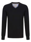 Black V-Neck Sweater - Drifter