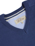 DRIFTER Dark Blue Long Sleeve V-Neck sweater 55599/ 28