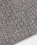 REMUS UOMO Grey Knitted Beanie Hat