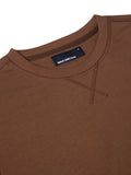 58760_046 Remus Uomo Light Brown Long Sleeve Casual Top