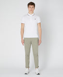 REMUS UOMO White Short Sleeve Casual Polo