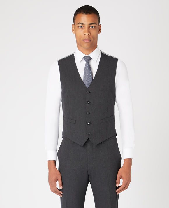 REMUS UOMO Palucci Dark Grey Waistcoat 51770/08