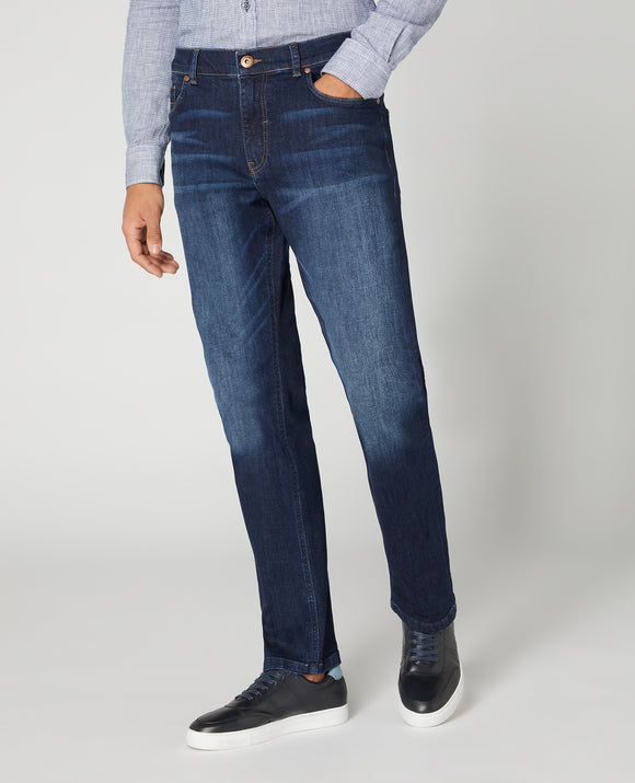 Rogan Dark Blue Jeans - Remus Uomo