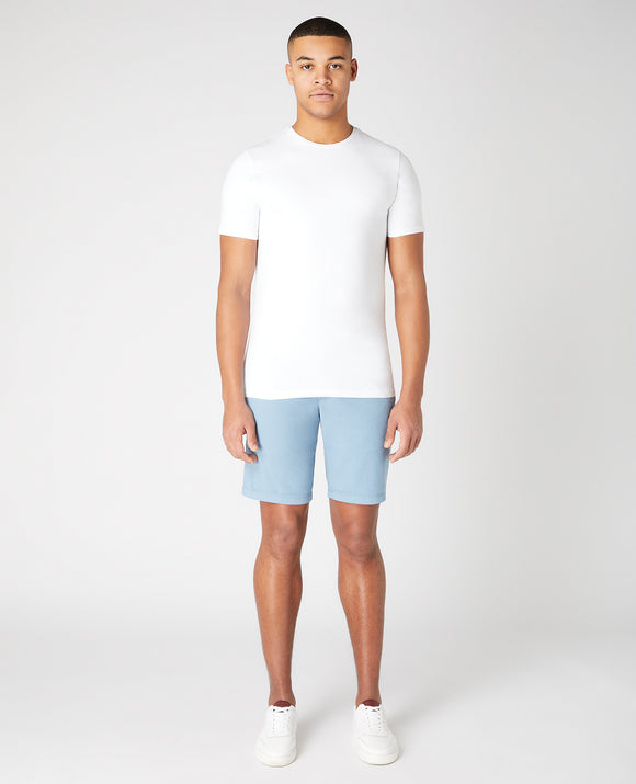 Sky Blue Ellis Chinos Shorts - Remus Uomo 62506S 23