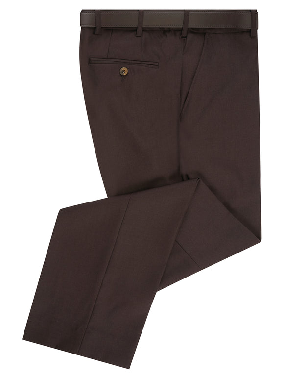 Prestige Brown San Vito Formal Trousers 70483/46