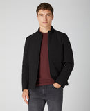 REMUS UOMO Wylie Quilted Casual Coat in Black
