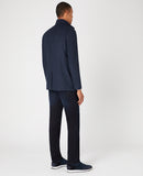 REMUS UOMO Jonah Dark Blue Tailored Coat