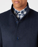 REMUS UOMO Jonah Dark Blue Tailored Coat