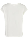 BROADWAY NYC Snow White Textured Tee