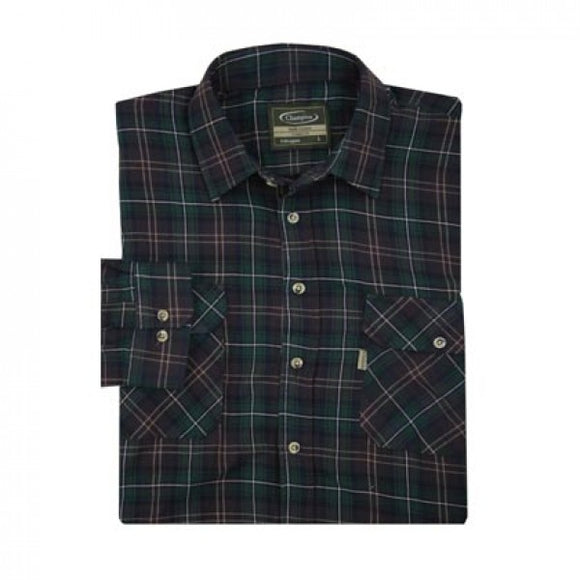 Kilbeggan Long Sleeve Cotton Shirt Green - Champion