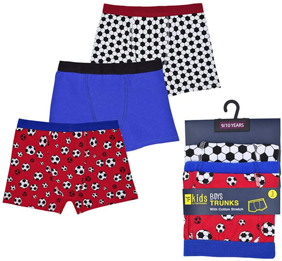 Kids Football Design Trunks