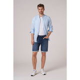 Hattric 5-Pocket Denim Bermuda Shorts