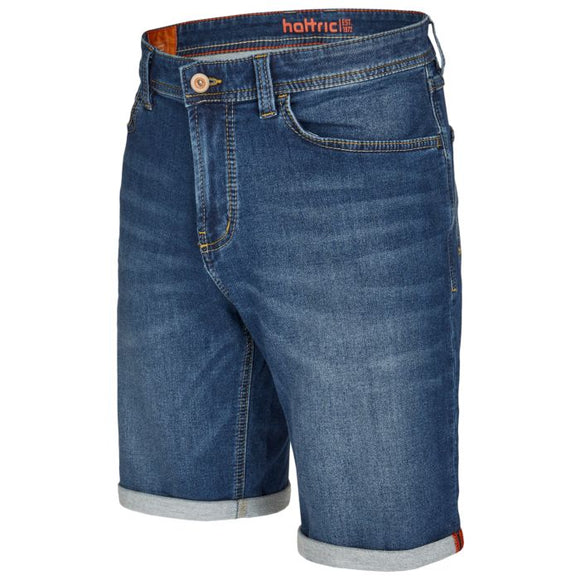 Hattric 5-Pocket Denim Bermuda Shorts