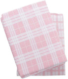 Pink Flannelette Check Sheet Set