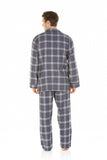 Brushed Cotton Grey Check Pyjama - Haigman