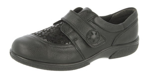 Keswick Black Stretch Fit Shoe - DB