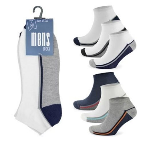 Men's Trainer Socks - 3 Pair Pack