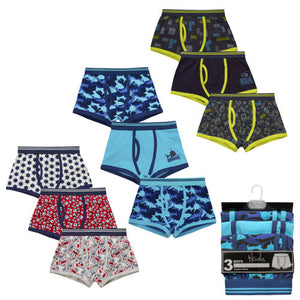 Boys 3 Pack Trunks - 3 Designs