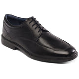 Baker Black Leather Shoe - Padders