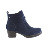 Duke Navy Laced Ankle Boot - Susst