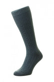 Thermal Chunky Cable Rib Half Hose Sock - HJ Hall