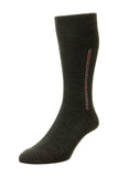 Fancy Panel Half Hose Classic Sock - HJ Hall