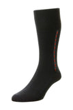 Fancy Panel Half Hose Classic Sock - HJ Hall