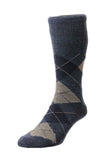 Wool Argyle Softop Socks - HJ Hall