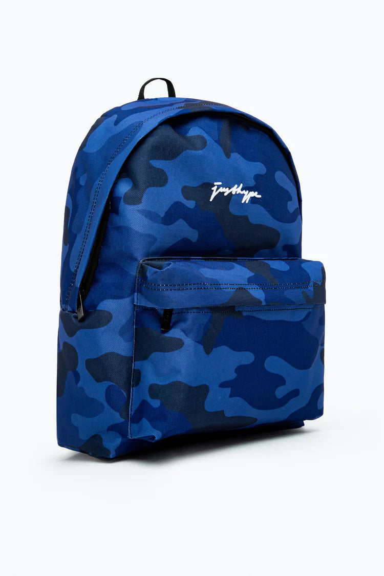 HYPE Navy Camouflage Backpack Mooreheads