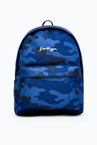 HYPE Navy Camouflage Backpack