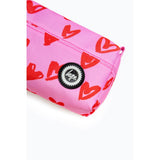 HYPE Pink & Red Heart Pencil Case