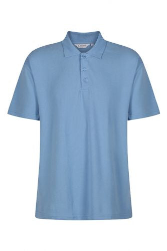 TRUTEX Unisex Polo Shirt - Sky Blue